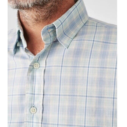 $158 Faherty Men’s the Movement Plaid Shirt - Beach Cove Plaid-Small- New Tags