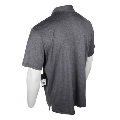 $65 Adidas Men's Golf Polo Ultimate UPF 50 Size XL Grey Heather ADVS20R773-Small