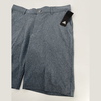 $70 Adidas Golf Ultimate 365 Golf Woven Shorts 10”-Heather Crew Navy Size: 30W