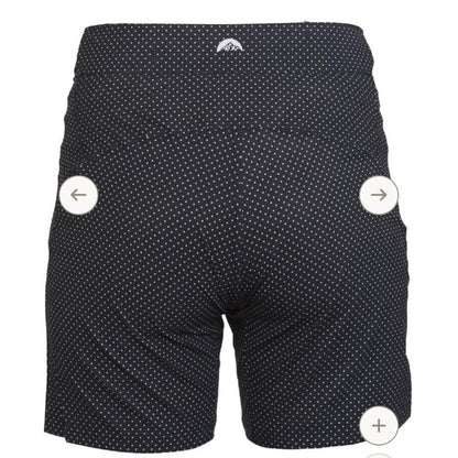 Zoic Women's Essential LIner Short Bike Padded-Black Polka Dot-Large-New Tag$110