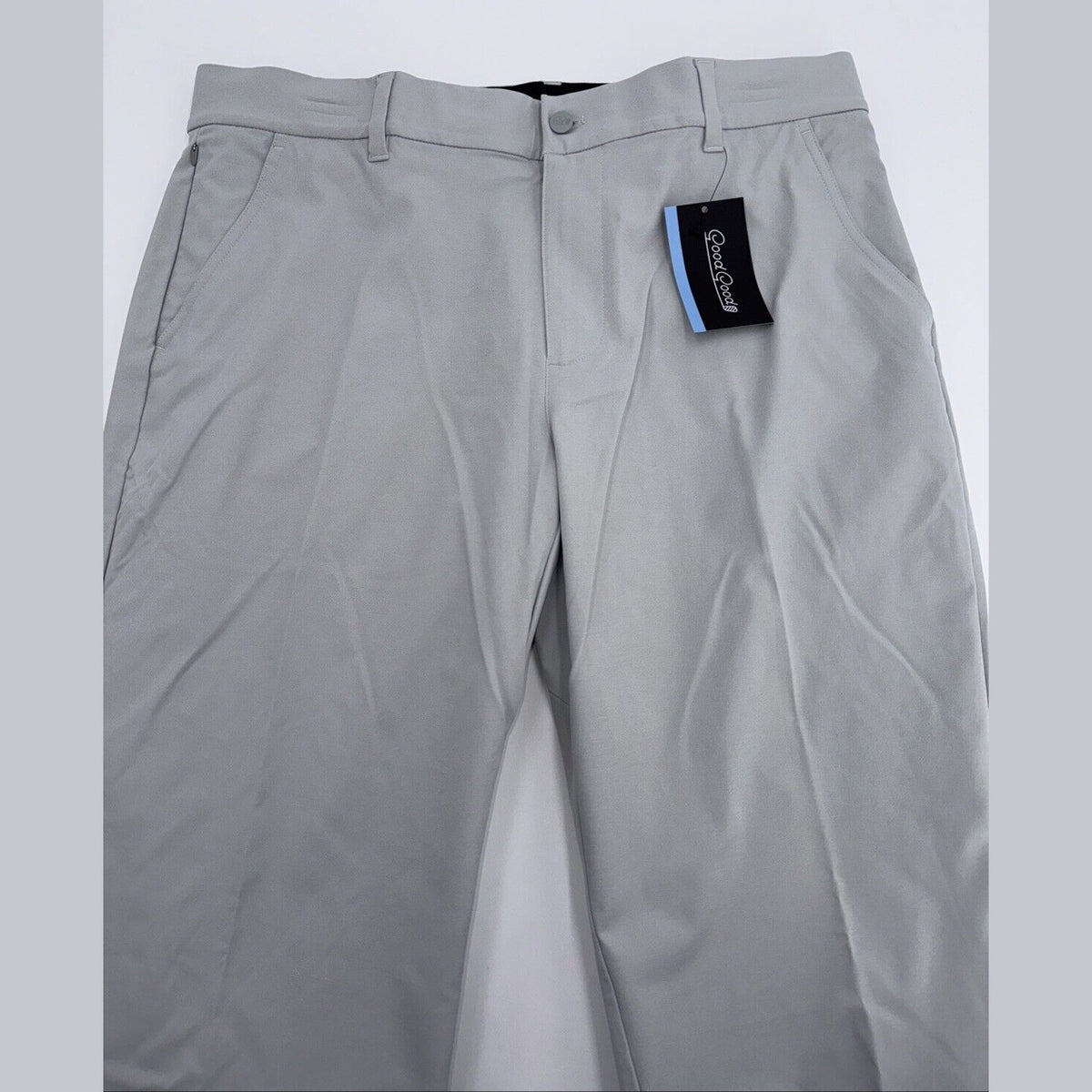 $90 Good Good Men’s Club Sport Jogger Golf Pants-Light Grey-Size: 34W 30L- NEW