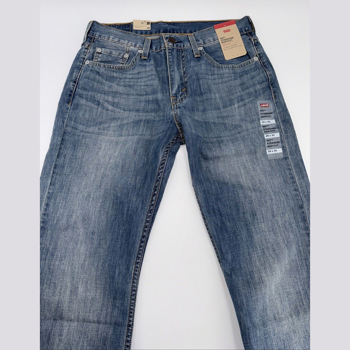 $69 Levi’s Men’s 527 Standard Bootcut Jeans -Chipped Blue- 29W x 30L- New Tags