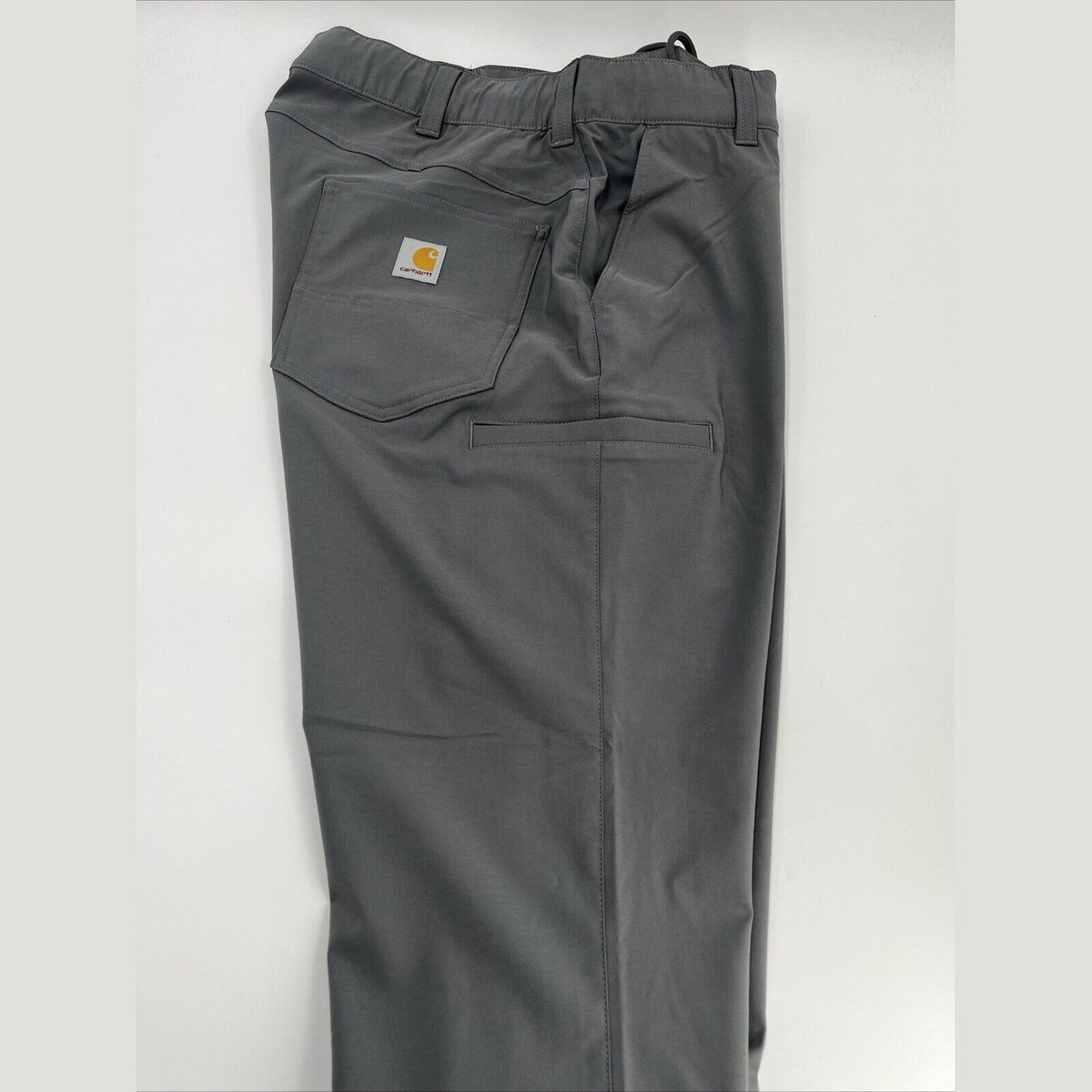 $98 Carhartt Men’s Force Sun Defender Lightweight Pants-Steel-Medium Short-New