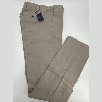 $198 PETER MILLAR Collection Men’s Concorde Garment Dyed Trouser-Khaki-32W 36L