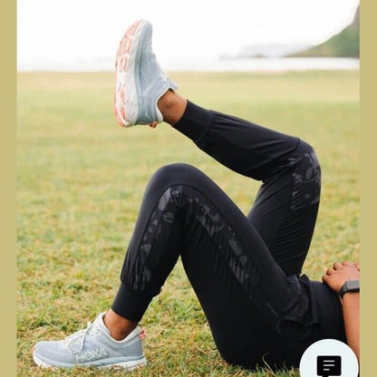 $50 Nina Women’s Made To Move Trek Jogger Pants -  Black - Small - New Tags