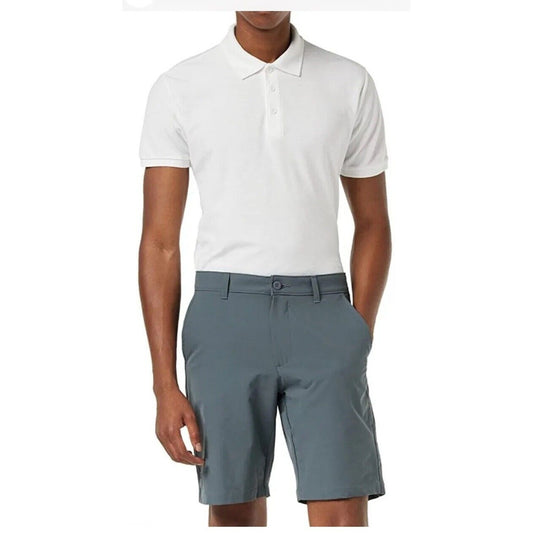 Under Armour Men's Wicking Golf Shorts - Pitch Gray - Size 30W - New W Tags  $55