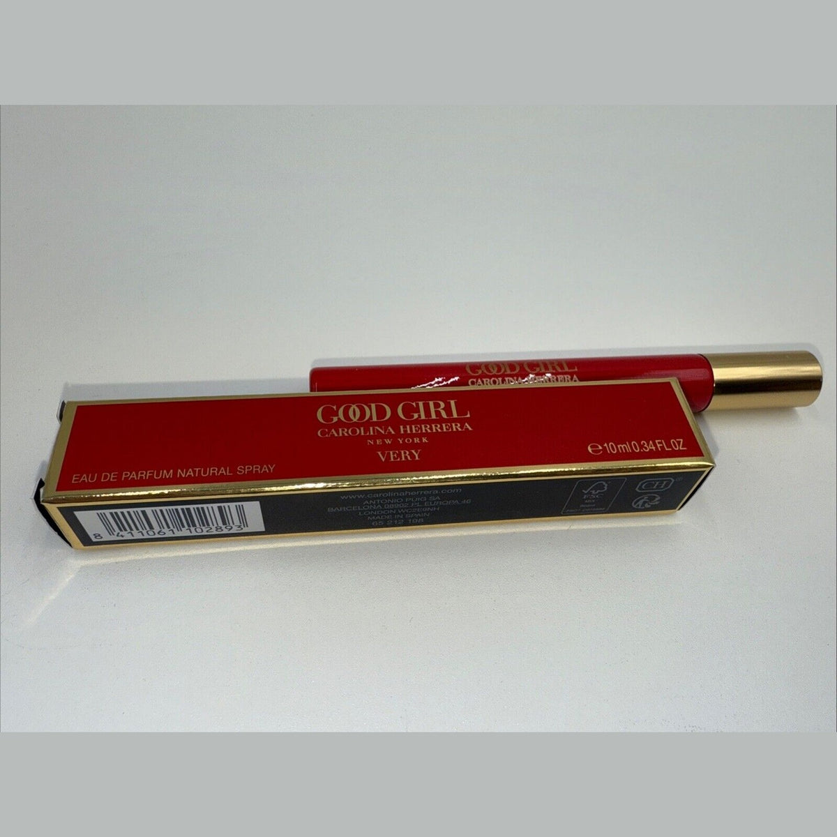 Carolina Herrera Very Good Girl - Eau De Parfum - 0.34fl Oz- 10ml Rollerball