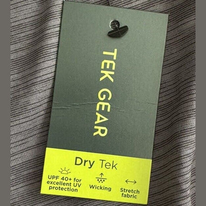 Tek Gear® Dry Tek Tee- Men’s Small- Slate Hawk ( Gray )- NWT