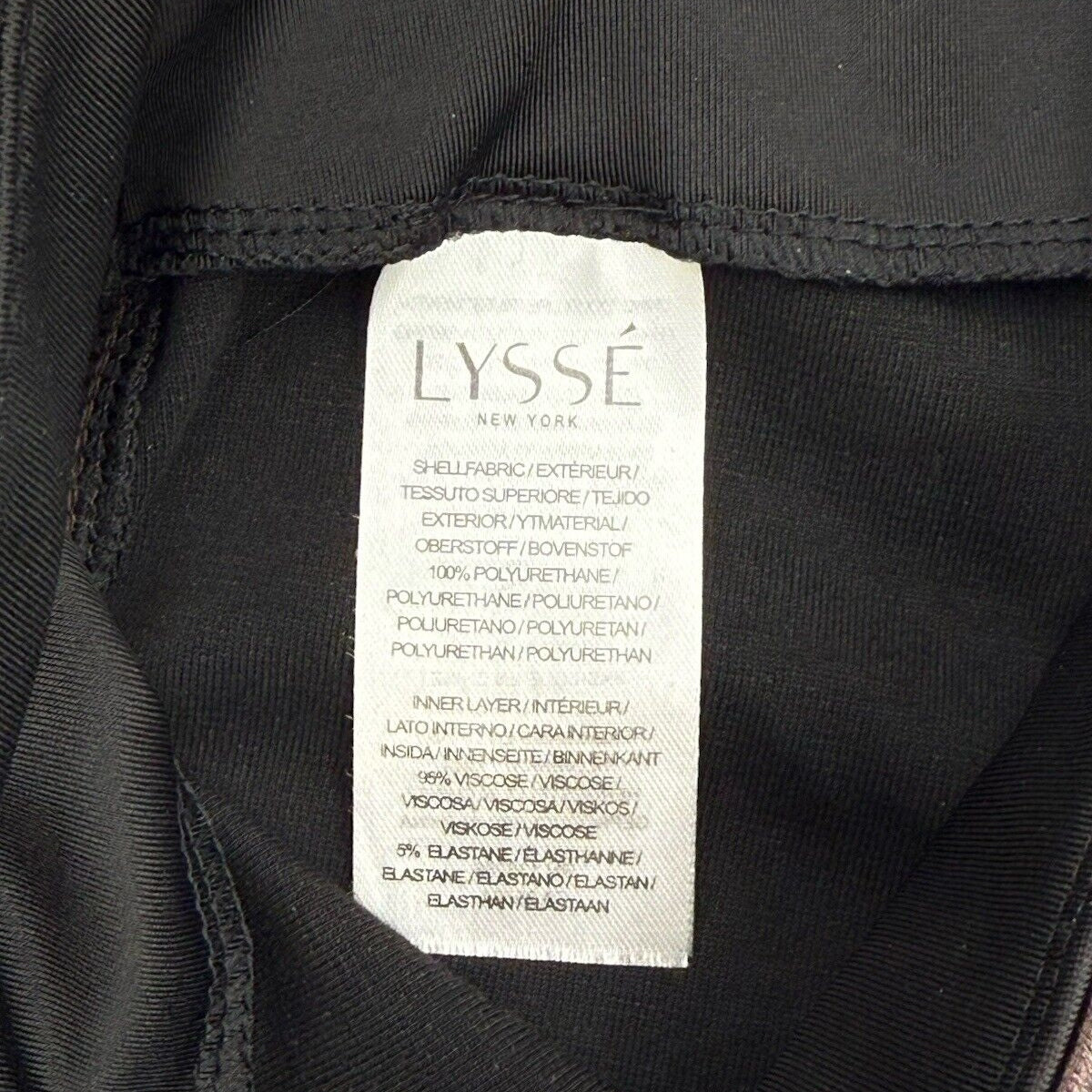 $108 Lysse Women's Stretch Skinny Faux Leather Leggings Pants-Copper -Small- New