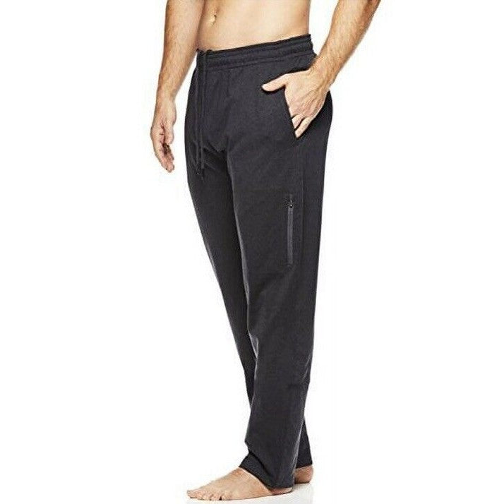 $70 Gaiam Men’s Restorative Slim Fit Pant- Black  - Small