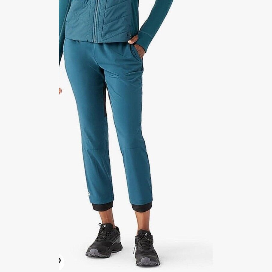 $100 Smartwool Women’s Active Slim Jogger Pants- Twilight Blue- Medium-New Tags