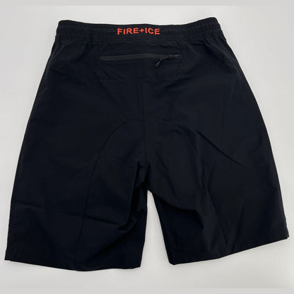 $200 Bogner Fire + Ice Black/orange Trim Roberta Hiking Shorts-Size: 4 XS-New