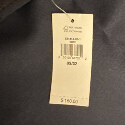$150 Banana Republic Men’s Modern Classic Satin Suit Trouser Pants-Navy- 33Wx32L