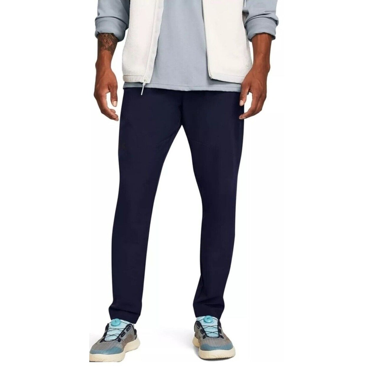 $90 Under Armour Men’s Unstoppable Tapered Training Joggers -Navy- Medium-New