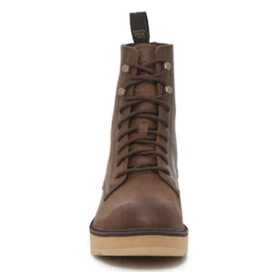 Sorel Men's Hi Line Combat Boot Color: Dark Brown Size 8.5 M - NEW Retail $185
