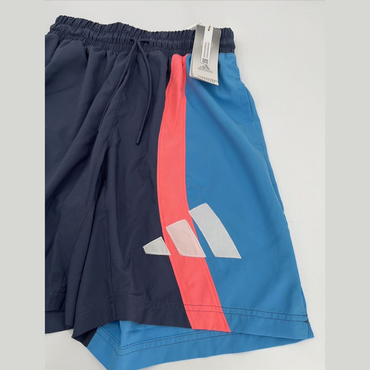 $30 adidas Men's Pro Madness 3.0 Basketball Shorts - Navy/Pink/Blue-Small-New