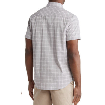 Travis Mathew Rancho Mirage Button Shirt - Heather Sharkskin -Medium- New Tags