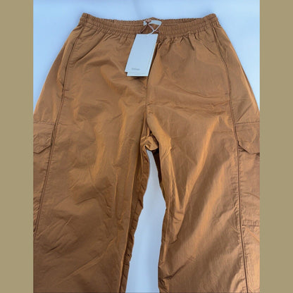 $115 Halfdays Women’s Watson Nylon Cargo Pants baggy Hiking -Caramel-Large-NEW