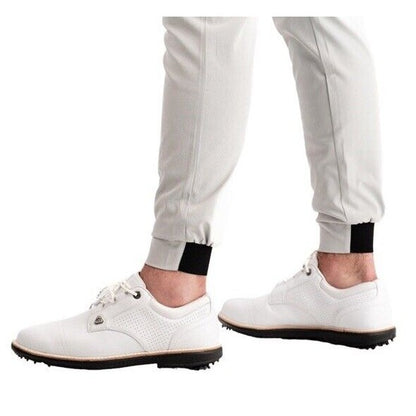 $90 Good Good Men’s Club Sport Jogger Golf Pants-Light Grey-Size: 34W 30L- NEW