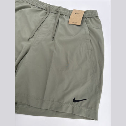 Nike Men's Form Dri-FIT 7" Unlined Versatile Shorts- Light Army- Medium- New Tag
