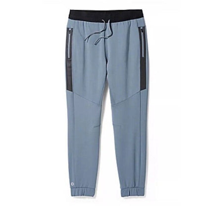$160 Smartwool Men’s Active Tech Fleece Pants - Pewter Blue- Small - New Tags