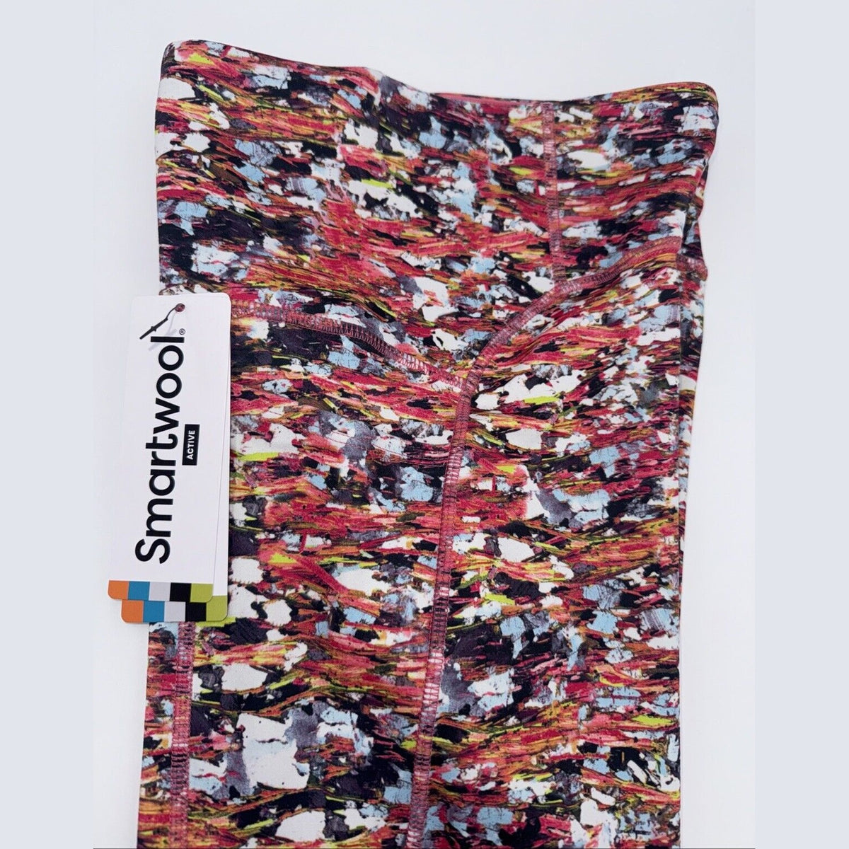 $120 Smartwool Women’s Active Printed 7/8 Leggings-  Guava Pink - Medium- New