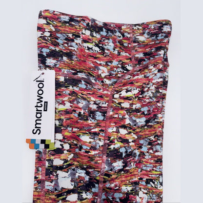 $120 Smartwool Women’s Active Printed 7/8 Leggings-  Guava Pink - Medium- New