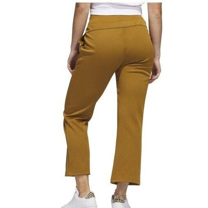Adidas Women's XPress -Tiro 7/8”Wide Leg Jogger Pants- Bronze Strata- Medium