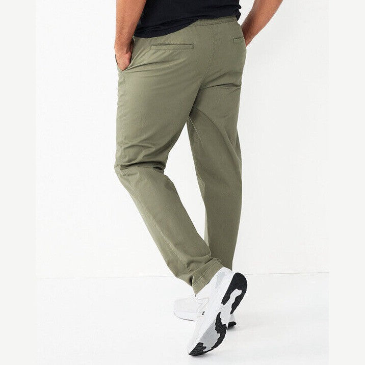 Sonoma Men’s Slim Fit Pull On Drawstring Pants - Turnberry Blue- Small- New Tag
