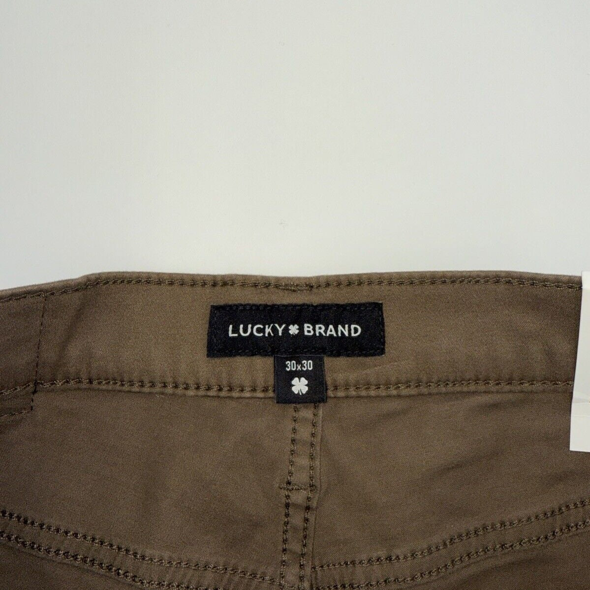 $99 Lucky Brand Men’s- 223 Straight Stretch Five Pocket Pants-Bark- 30W 30L -NWT