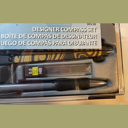 Westcott Designer Compass Set with Carrying Case DCS-10