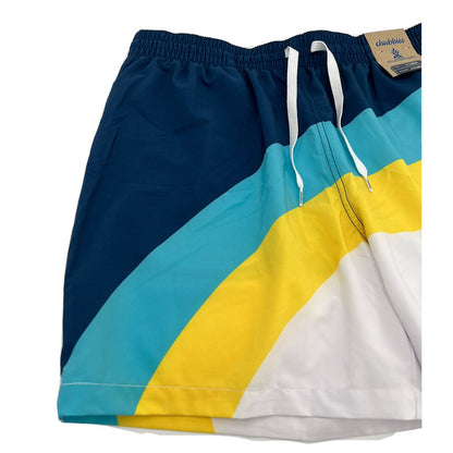 Chubbies Men's Stretch Swim Trunks 5.5" The Shore Enoughs -Multi-XLarge-New $70