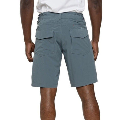 $90 Eddie Bauer Mr Guide Throwline 10" Shorts Lightweight-Graphite-Size: 32W-New