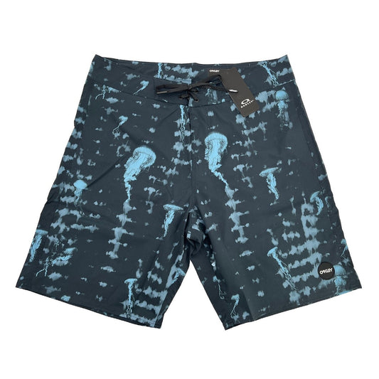 $60 Oakley Men's 20” Jelly Fish Boardshort-  Blue -Size: 29W Swimshorts -New Tag