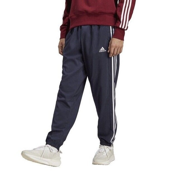 Adidas Men’s AEROREADY Essentials 3-Stripes Pants Jogger-Legend Ink- Small- NWT