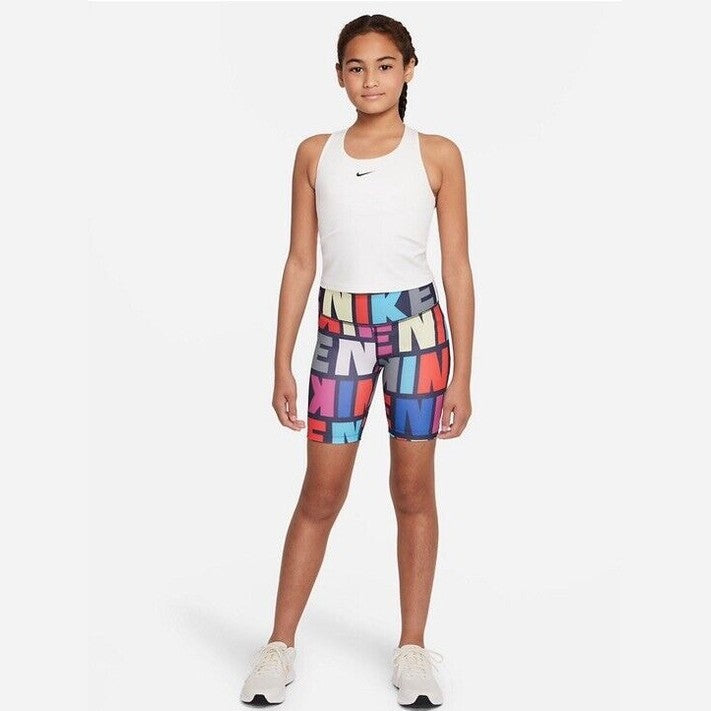 Nike - Girls-  Dri-FIT One Bike Shorts-L- Color-Obsidian  New $30