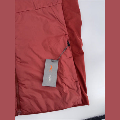 $279 KJUS Men's Radiation Vest Full Zip Insulated - Cedar Rust- Size: 50 Medium