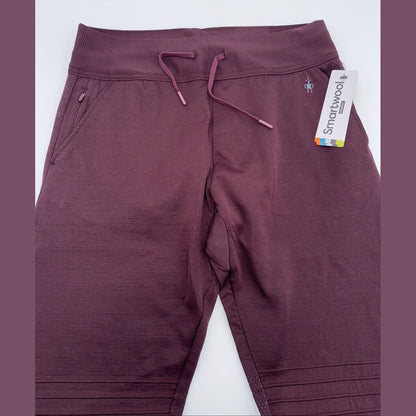 $180 Smartwool Men’s Intraknit Merino Tech Pant-Eggplant Maroon- Small -New Tags