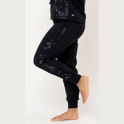 $50 Nina Women’s Made To Move Trek Jogger Pants -  Black - Small - New Tags