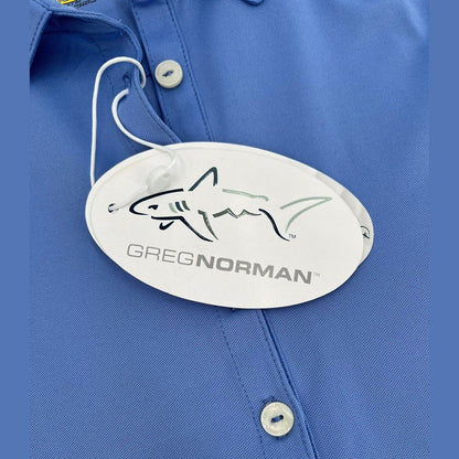 $44 Greg Norman Women’s Freedom Micro Pique Sleeveless Shirt - Peri -Medium-New