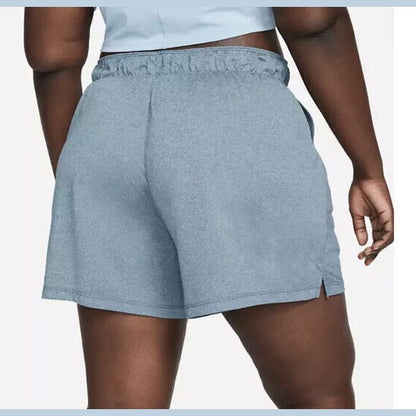 Nike Women’s Dry Fit Attack Shorts Running Training - L/Blue -2XLarge-New