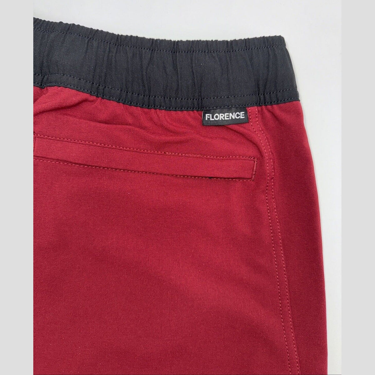 $70 Florence Marine X Burgee F1 All Purpose 7" Shorts - Maroon- Small - NEW Tag