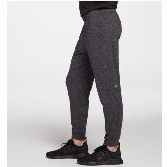 VRST Men’s R&R Jersey Tapered Pant - Pure Black Asphalt (Grey) -Small - New  $65