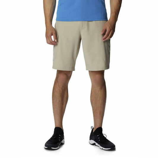 $60 Columbia Men's Eaglecrest 10” Inseam Short - Fossil Beige - 32W - New Tags