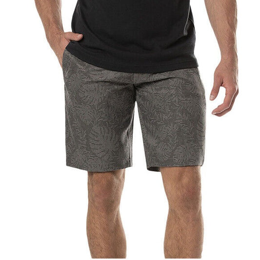 Travis Matthew Go Fish Golf Shorts Size 30W- Heather Gray Pinstripe New $89.95