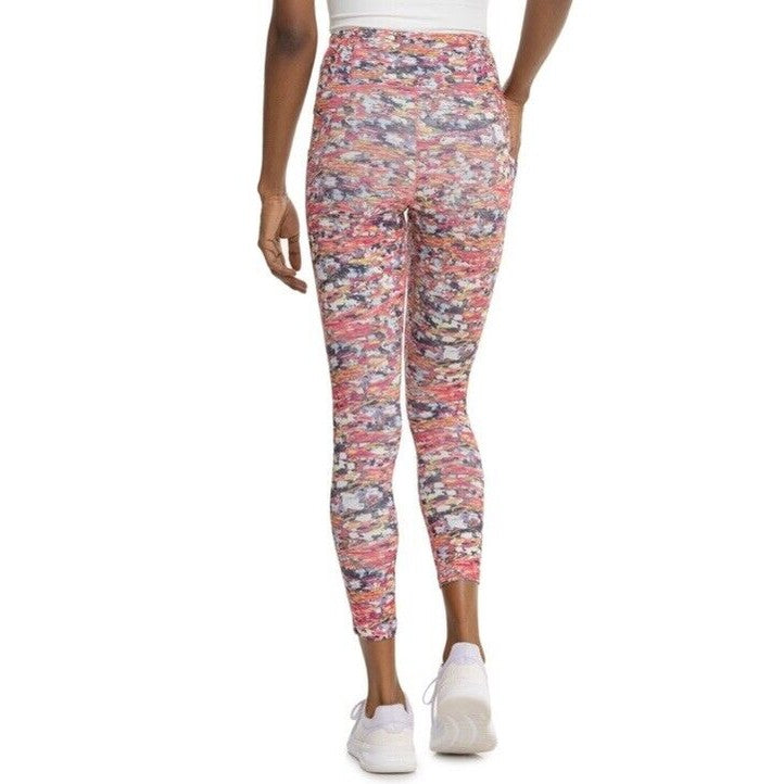 $120 Smartwool Women’s Active Printed 7/8 Leggings-  Guava Pink - Medium- New