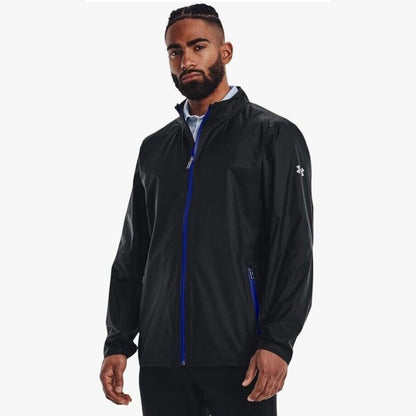 $180 Under Armour Men’s Impasse Repel Golf Rain Jacket - Black- Medium - New Tag