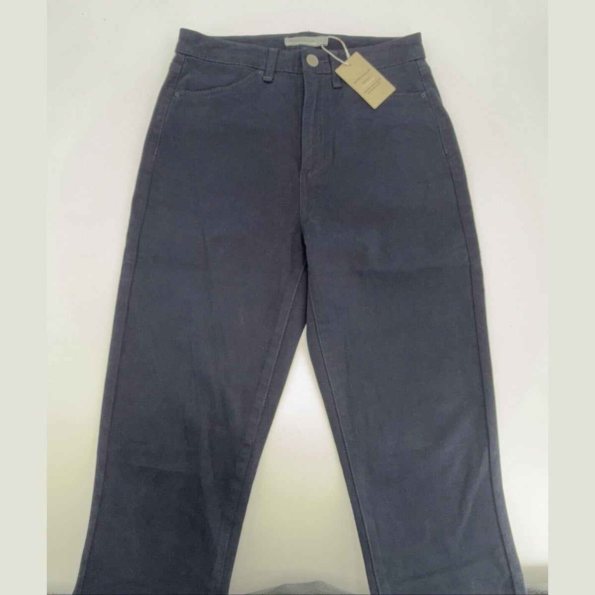 $150 Peter Millar Women's Karlie Stretch Sateen High Rise Pant-Navy-Size: 4 -NEW