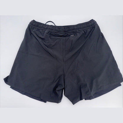 $80 Chubbies Men’s The Secret Agents 5.5” Ultimate Training Shorts-Black- Large