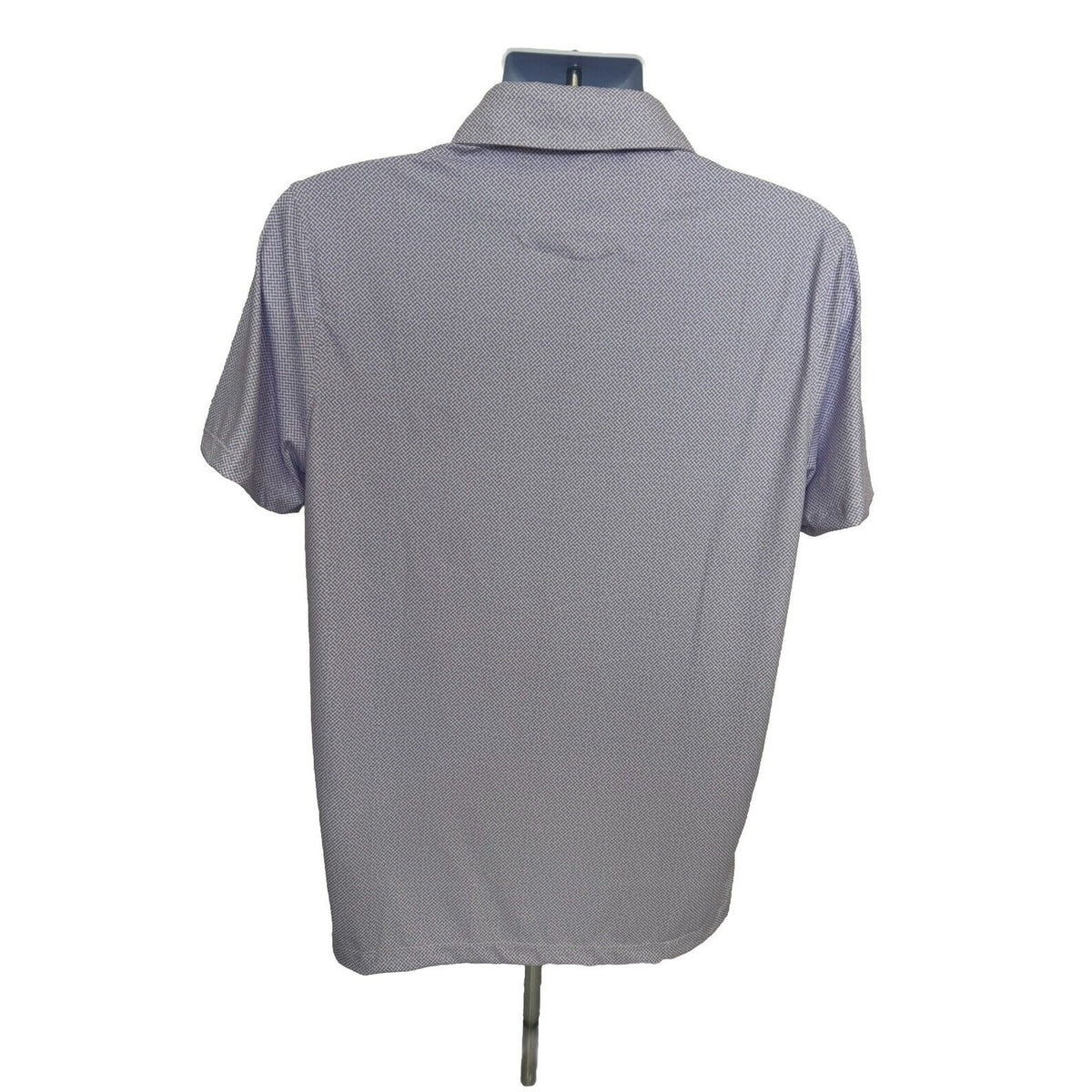 $59 Kenneth Cole Men’s Pique Cooling Performance Polo Shirt UPF 50-Orchid-Small